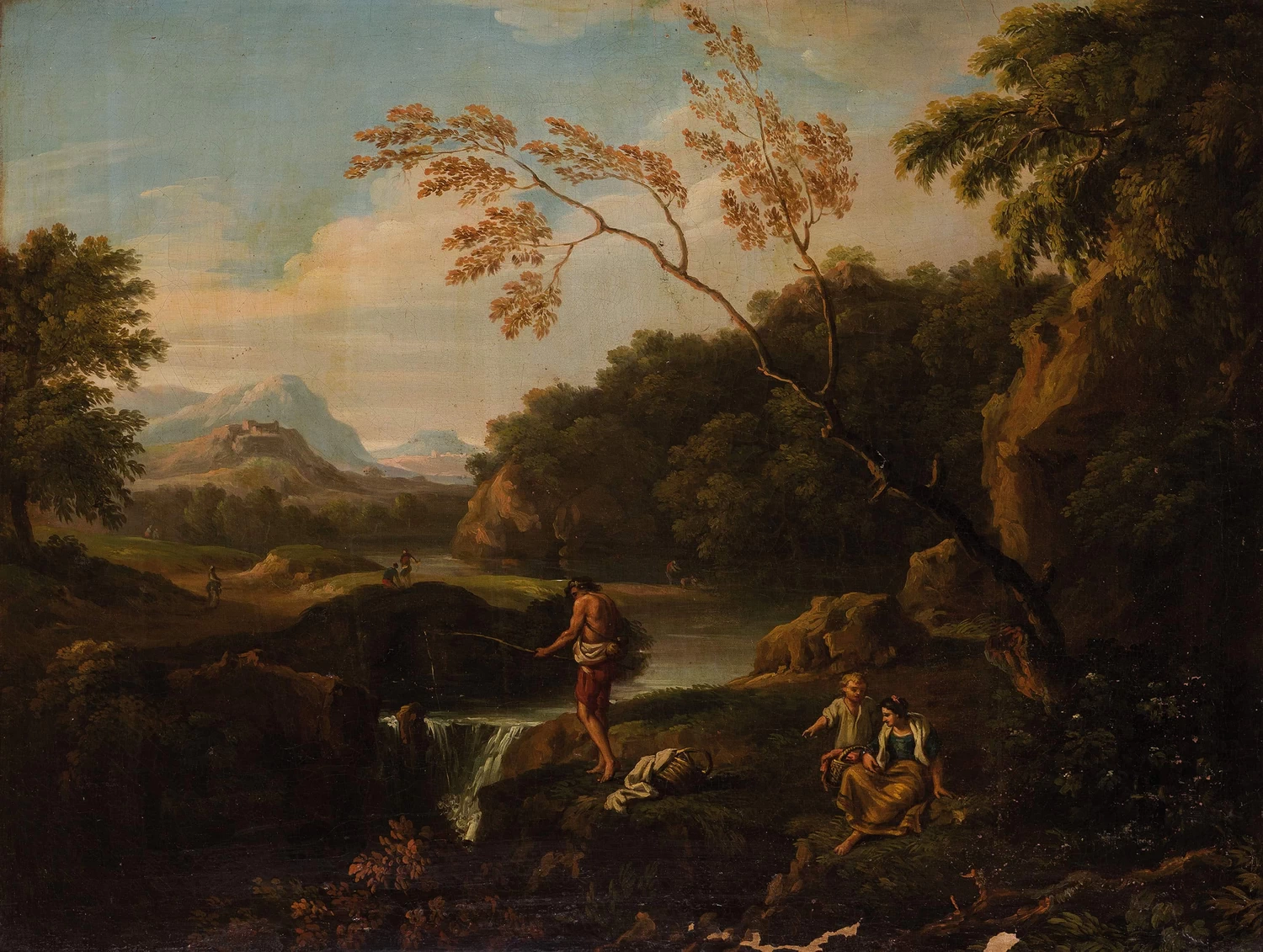 Paesaggio con figure